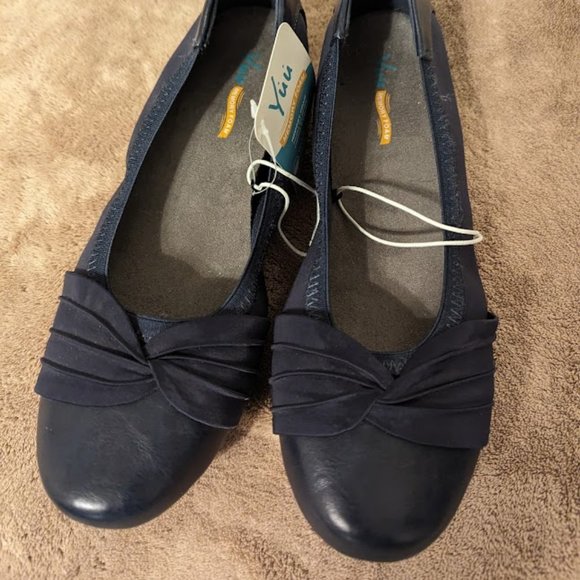 Yuu Shoes Yuu Brand Marcel Navy Flats Poshmark